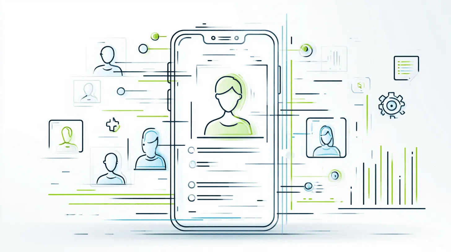 Importer et gérer la liste de contacts de ton téléphone dans l'application Safina