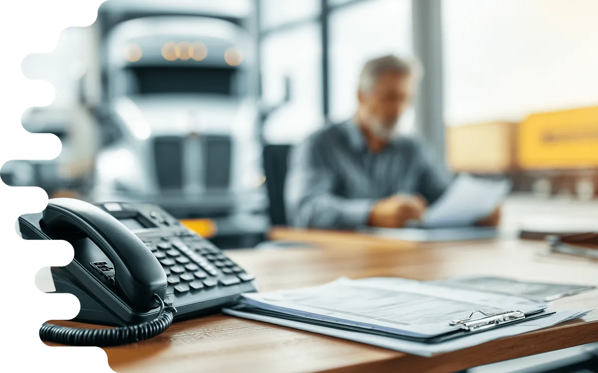 Safina KI-Telefonassistent für Spedition