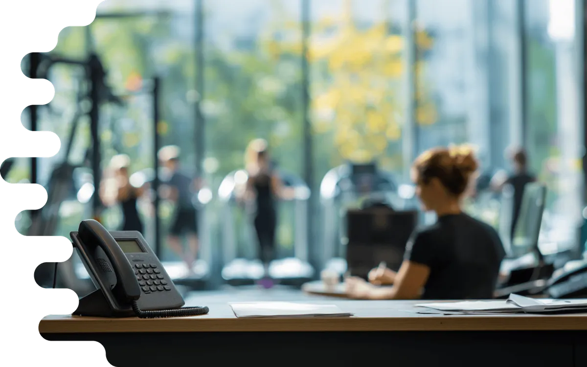 Safina KI-Telefonassistent für Fitness-Studio
