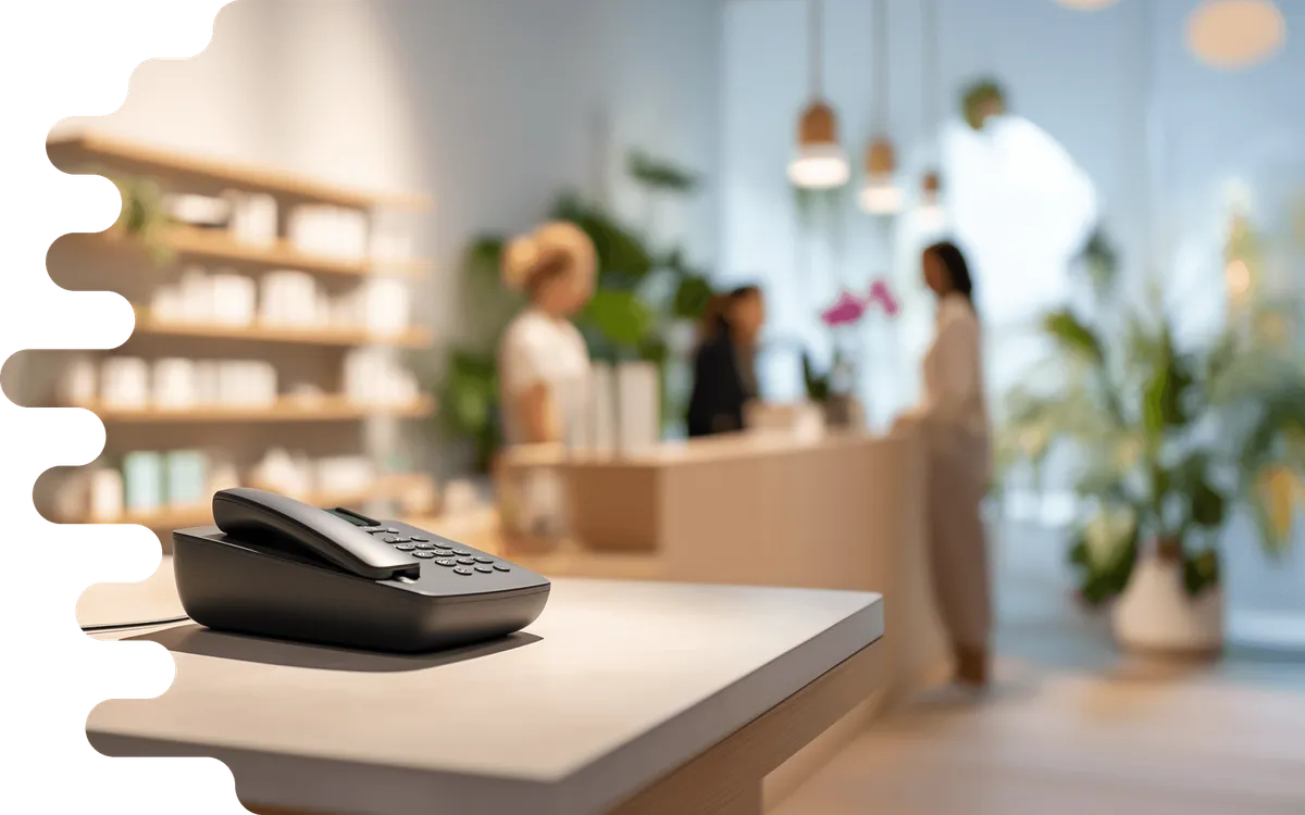 Safina KI-Telefonassistent für Friseur