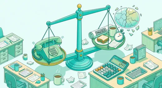 Die wahren Kosten, wenn Sie Ihr Geschäftstelefon selbst beantworten